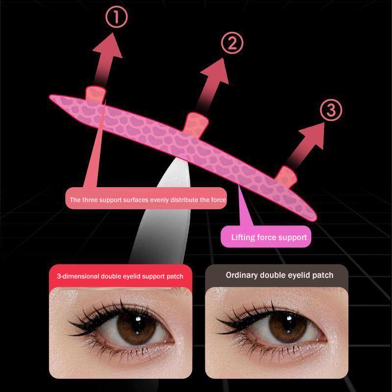 Eyelid Sticker Tape for Double Eyelids Invisible Natural Lifter Strips for Professional Makeup Beginners