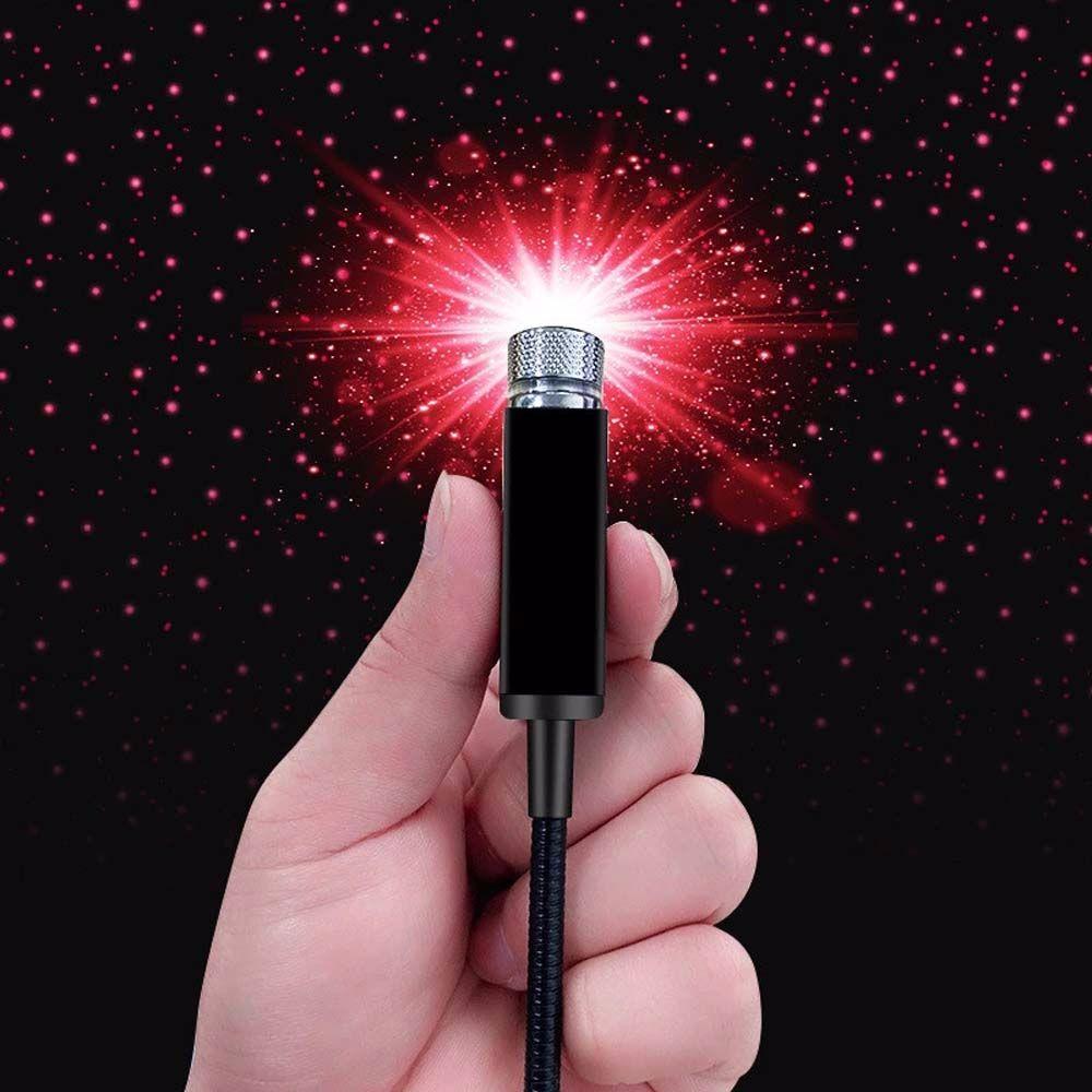 Свет USB светодиодный автомобильный светильник на крышу со звездами для украшения дома атмосферный светильник романтический USB ночник