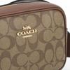 Bag FCQ874 CQ874 Khaki X Saddle 2 Jamie Signature PVC Leather Mini Camera Bag Ladies [Coach] (Shoulder Bag) [Outlet Product] [Brand] [Item]