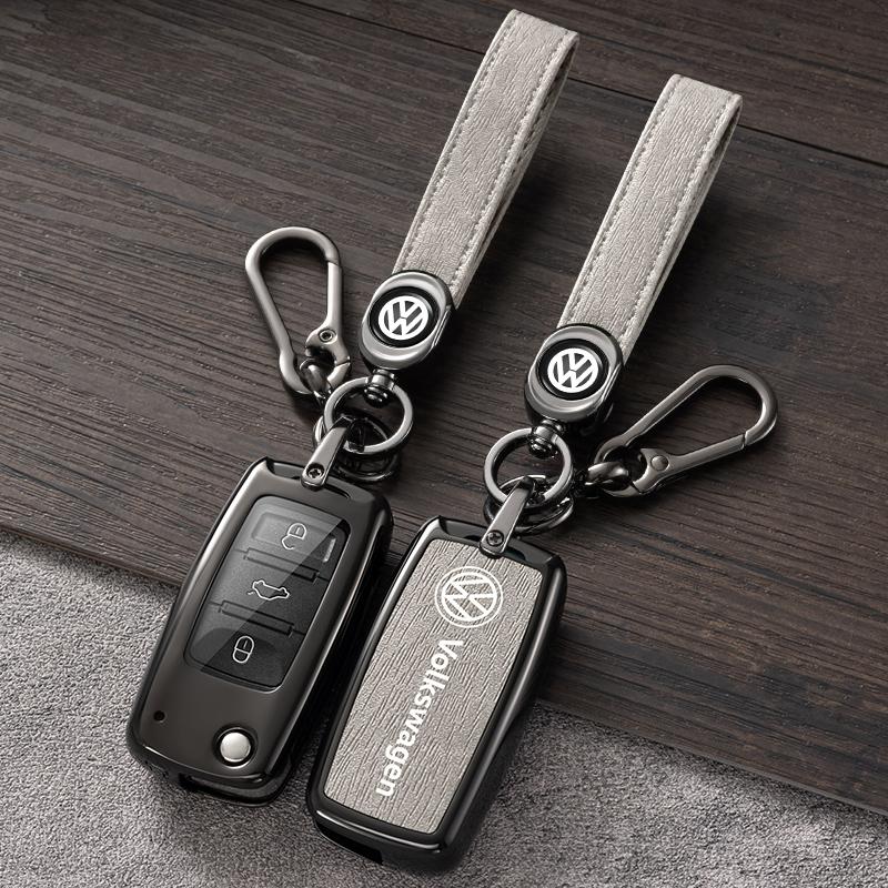 Чехол-брелок для ключа автомобиля VOLKSWAGEN VW для VW Volkswagen Polo Tiguan Passat B5 B6 B7 Golf 4 5 6 MK6 Jetta Beetle Eos Scirocco Up T