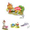 Kids 3d Puzzle Paper Diy Creative Building Toy Intelligent Learning Game