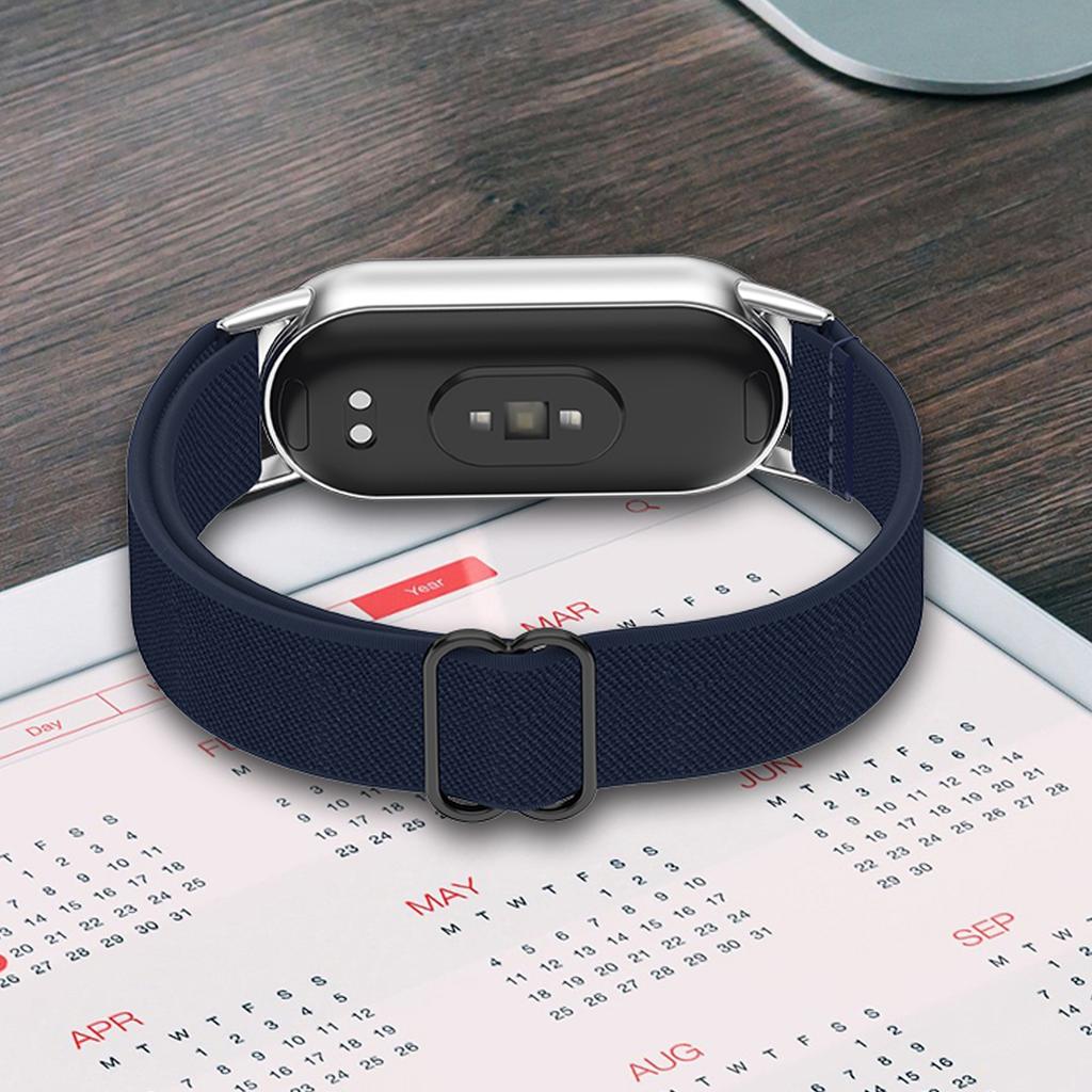 Scrunchie Straps for Xiaomi Mi Band 9 8 Strap accessories Elastic Nylon Loop Replacement correa bracelet Miband9 Miband8 bands