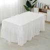 Красочный Утолщенный Водонепроницаемый Одноразовый Набор Скатерти-Юбки для Дней Рождений, Вечеринок и Свадеб