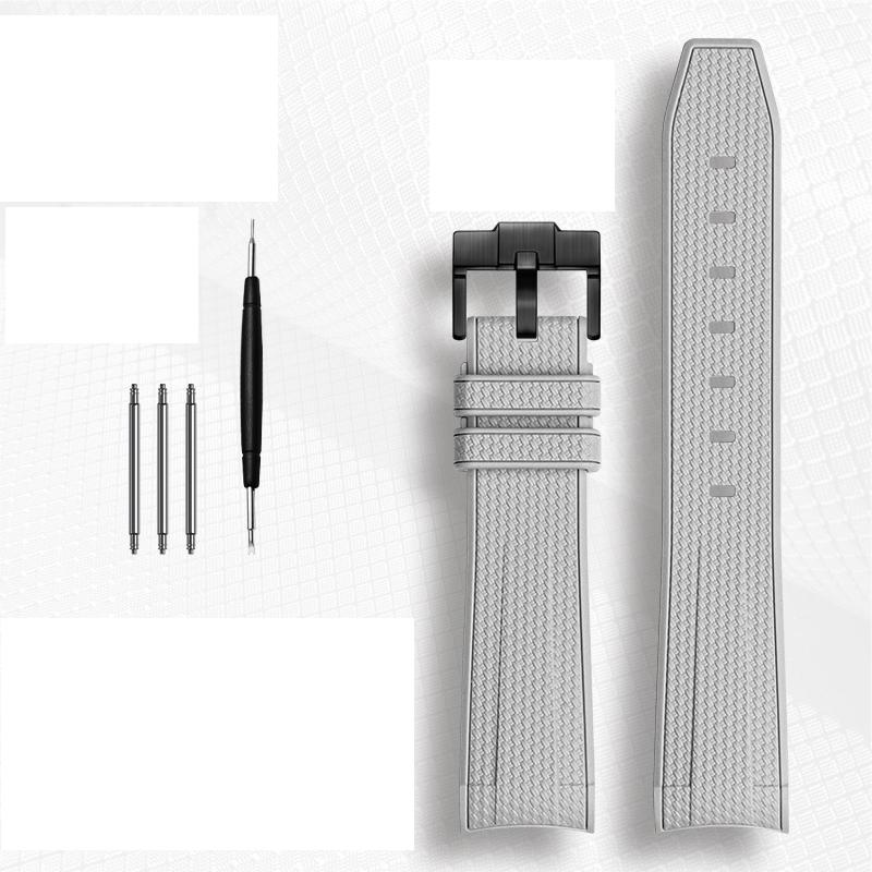 Резиновый ремешок для часов Rolex Omega X Swatch Joint MoonSwatch Constellation Водонепроницаемый Спортивный 20 мм Ремешок для часов Изогнутый конец