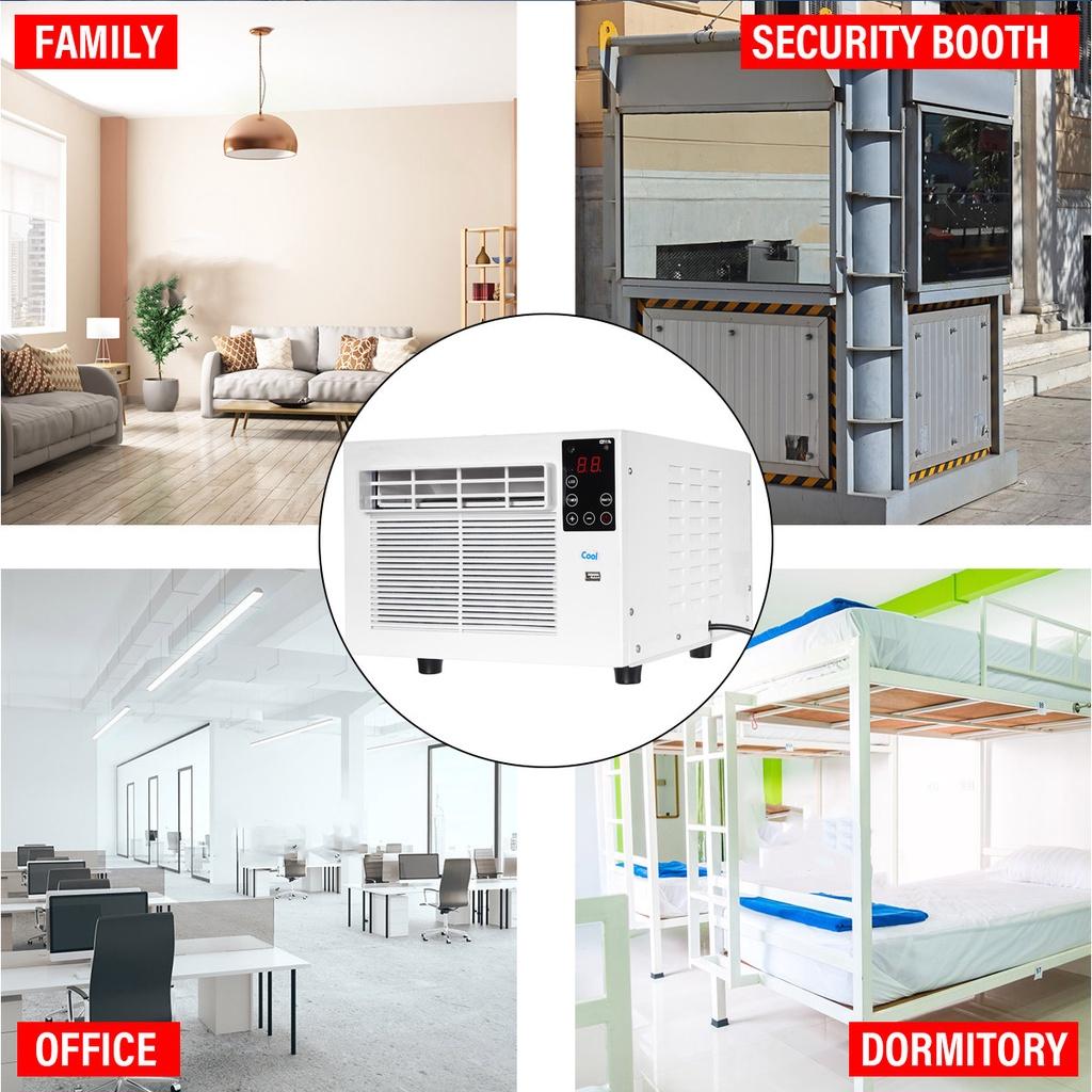 Портативный Маленький Кондиционер Умный Пульт Дистанционного Управления Энергосберегающий Осушение Кондиционер Спальня Воздушный Охладитель 18x11x9.1 дюймов