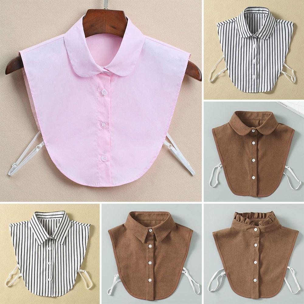 Vintage Classic Cotton Shirt Fake Collar Clothes Accessories Blouse False Collar Lapel