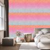 Powder pink and light gray glitter wallpaper for living room and bedroom 50x1000