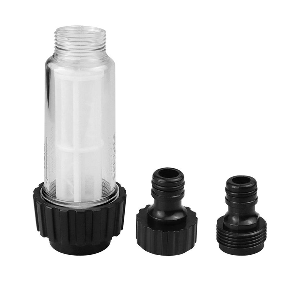 High Pressure Washer Water Filters G3/4" Thread Quick Connector Car Washing Machine Water Filters Garden Hose Filter