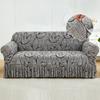 Elastic Printed Sofa Slipcover With Skirt Sofa Cover Couch Cover Furniture Protector Bedroom Office Living Room Home Decor