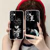 Чехол для мобильного телефона Death Note L Lawliet для Samsung Galaxy S25 S24 S23 S22 S21Plus FE Ультрапрозрачный Цветной Чехол Чехол Красивый