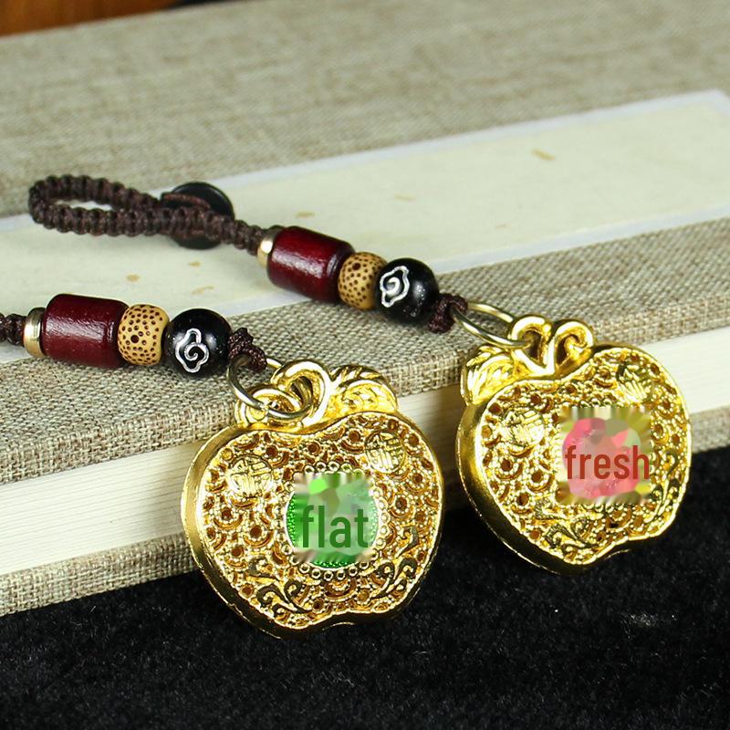 Изысканный плетеный вручную высококачественный брелок для ключей Peace Car