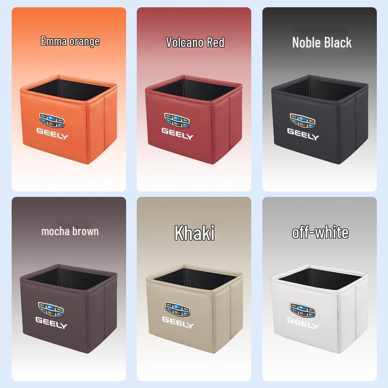 Geely Car Storage Box & Folding Trash Can for Xingyue L, Xingyuan Xingrui, and Dihao Boyue Pro