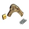 Brass Big Dog Head Handle Only Walking Cane Wooden Cane Stick