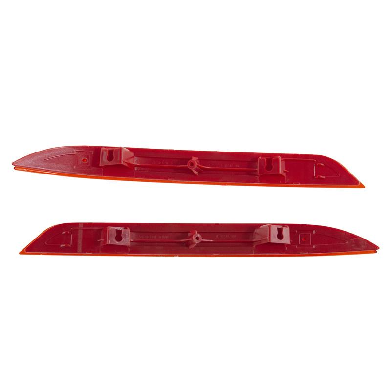 2 Pcs Rear Left and Right Bumper Reflector Light Set For Honda Accord 2016-2017 Brake Lamp HO1185111 33505T2AA11 33555T2AA11