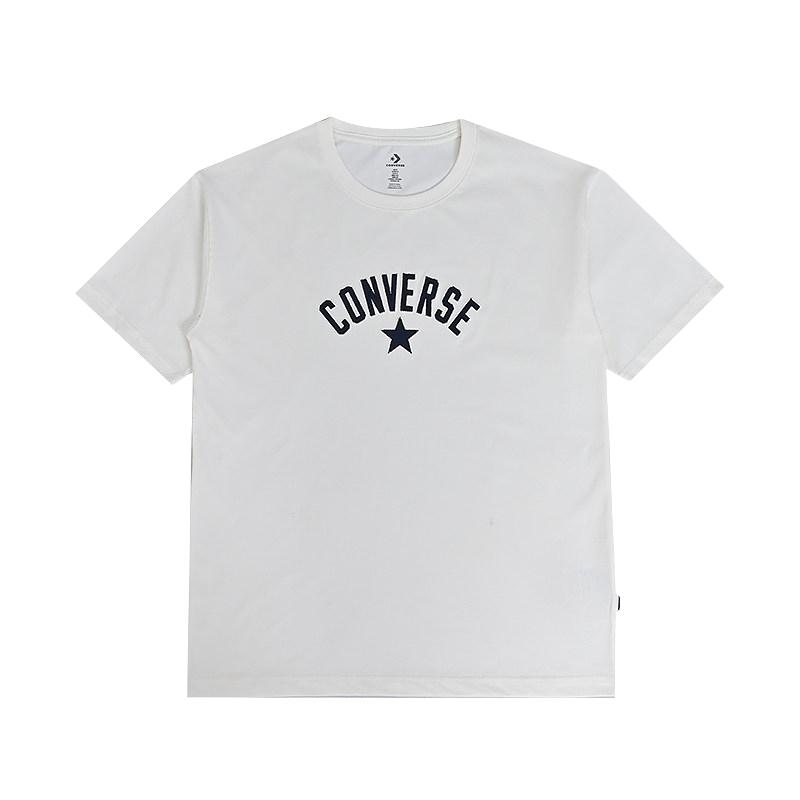Converse Футболки Унисекс UCJ687 W2Y С круглым вырезом Умеренный прямой крой UCJ687-W2Y