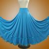 Женские бальные юбки для фламенко, лиричные бальные макси-юбки, костюмы для выступлений по классическому балету, этническим танцам