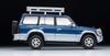 Tomica Limited Vintage Neo 1/64 Scale LV-N206a Mitsubishi Pajero Mid-Roof Wide VR with Optional Parts, 1994 Model, Blue/Silver, Finished