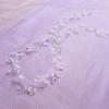 Поддельные жемчужные хрустальные свадебные волосы Vine Crystal Свадебные аксессуары Diamante оголовье Новый