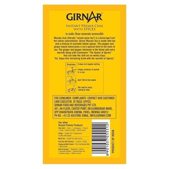 Растворимый премикс для чая Girnar Masala с масалой (36 пакетиков)