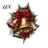 3D Holiday Wall Art Christmas Stickers, Decals for Living Room Bedroom And Party Decor Decor, Removable PVC Festive Home Entrance Classroom
