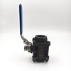 Carbon Steel High-Temperature Threaded Ball Valve - Three-Piece, Manual, High-Pressure, Butt Weld Pipeline Switch