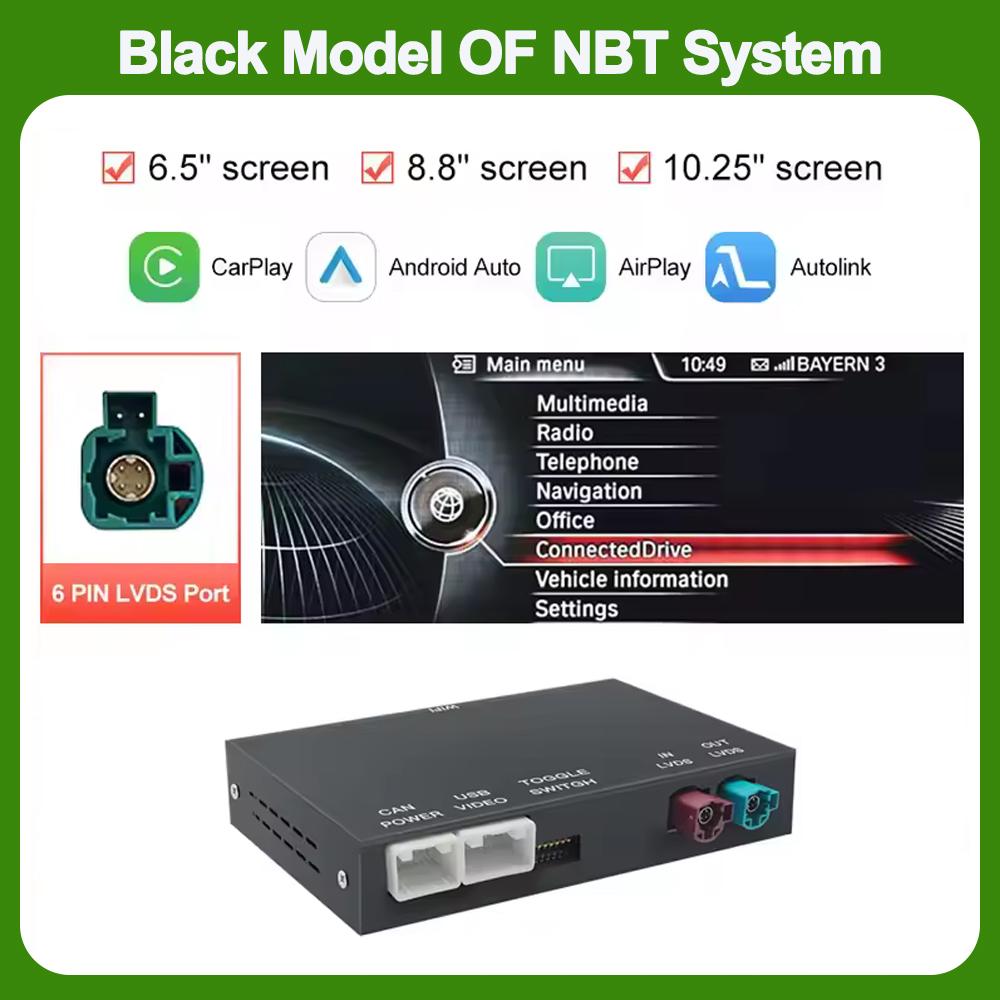 НОВЫЙ Беспроводной адаптер CarPlay Android Auto для BMW X5 E70 X6 E71 CCC CIC Bluetooth Навигация Mirror Link Интерфейсный модуль