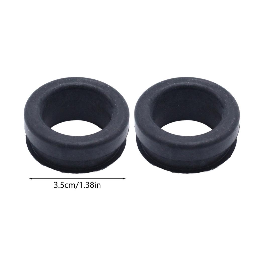 1 пара резиновых прокладок для вентиляции картера PCV, прокладка клапанной крышки, подходит для двигателя SBC BBC SBF 350 A94, аксессуары для замены