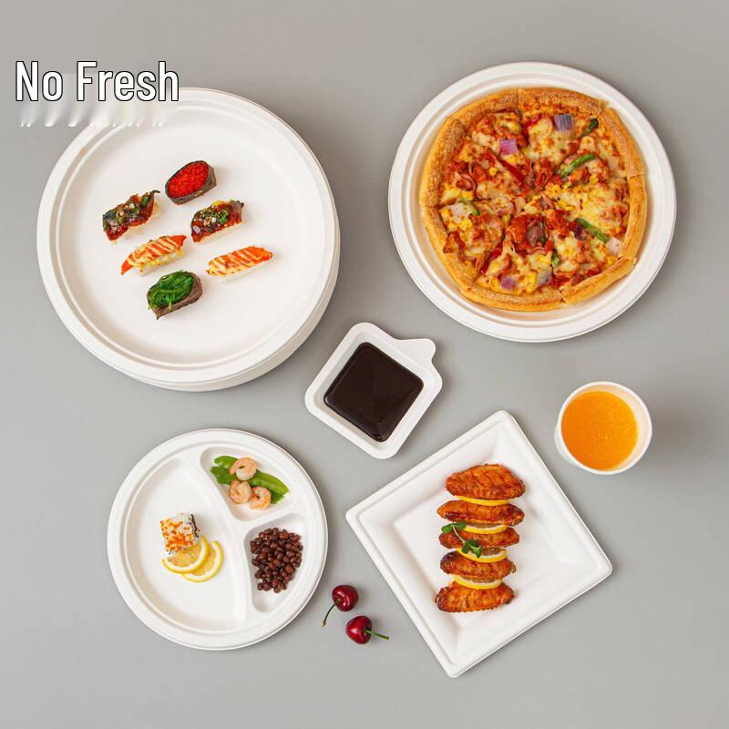 ZISIZ Food Grade Disposable Paper Plates