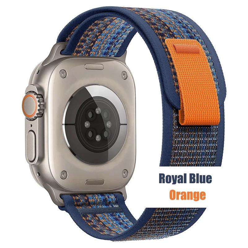 Ремешок Trail Loop Для Apple Watch ultra 3 2 ремешка 49мм 40мм 44мм 46мм 45мм 41мм 42мм correa Браслет iWatch Series 10 9 8 7 SE 11