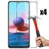 Protective Film - Tempered Glass - Redmi Note 10 4G - Pack of 4 - Anti-scratch - Easy Installation