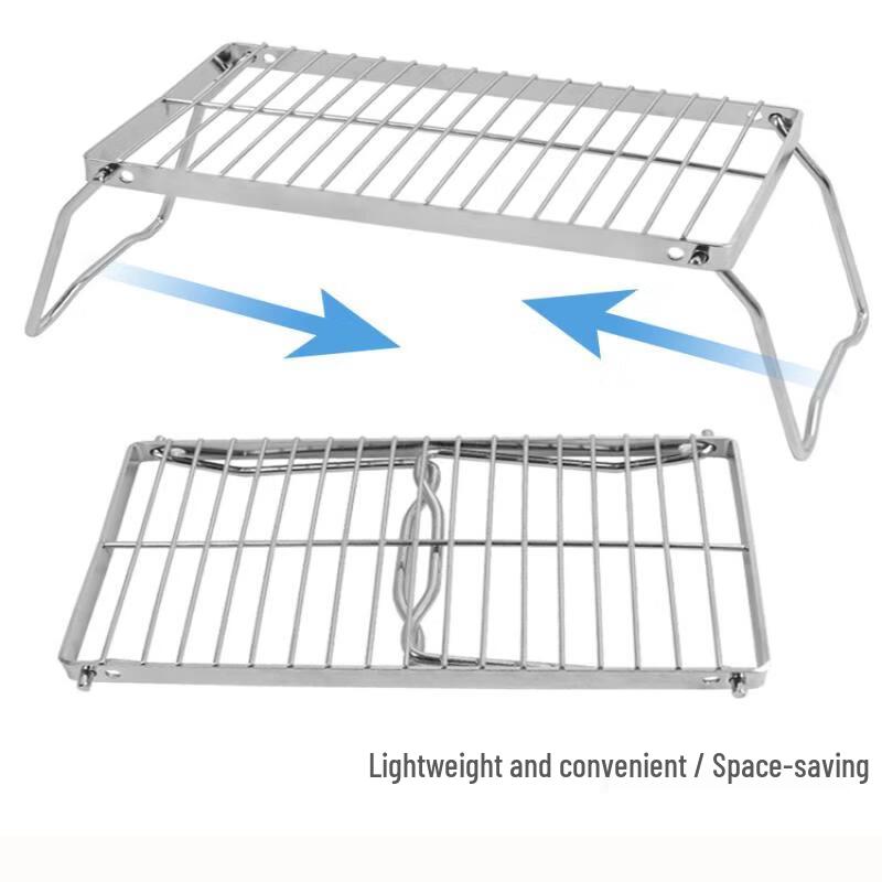Portable Folding Camping Grill Stand