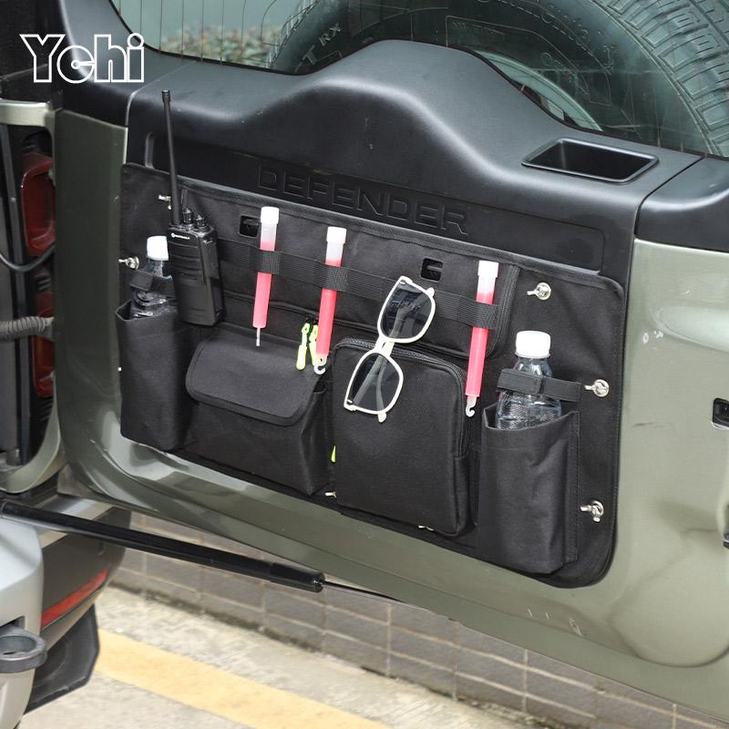 For Land Rover Defender 90 110 2020-2025 Car Tailgate Luggage Storage Bag Tool Storage Bag Car Accessories XS5