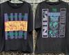 Nine Inch Nails David Bowie Outside Tour Двусторонняя репринтная футболка Винтажная 1995