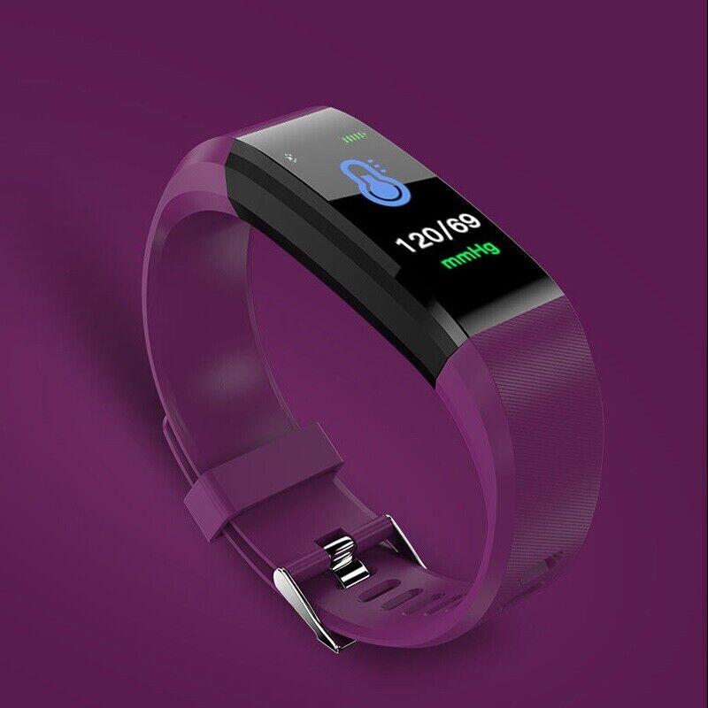 New Smart Band BloodOxygen Blood Pressure Heart Rate Monitoring Waterproof Monitor Fitness Smartband Bracelet For Android IOS