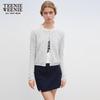 Teenie Weenie 2025 Autumn Lace Collar Knit Cardigan