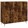 VidaXL Buffet Smoked Oak 90x34x80 Cm Engineered Wood 828081