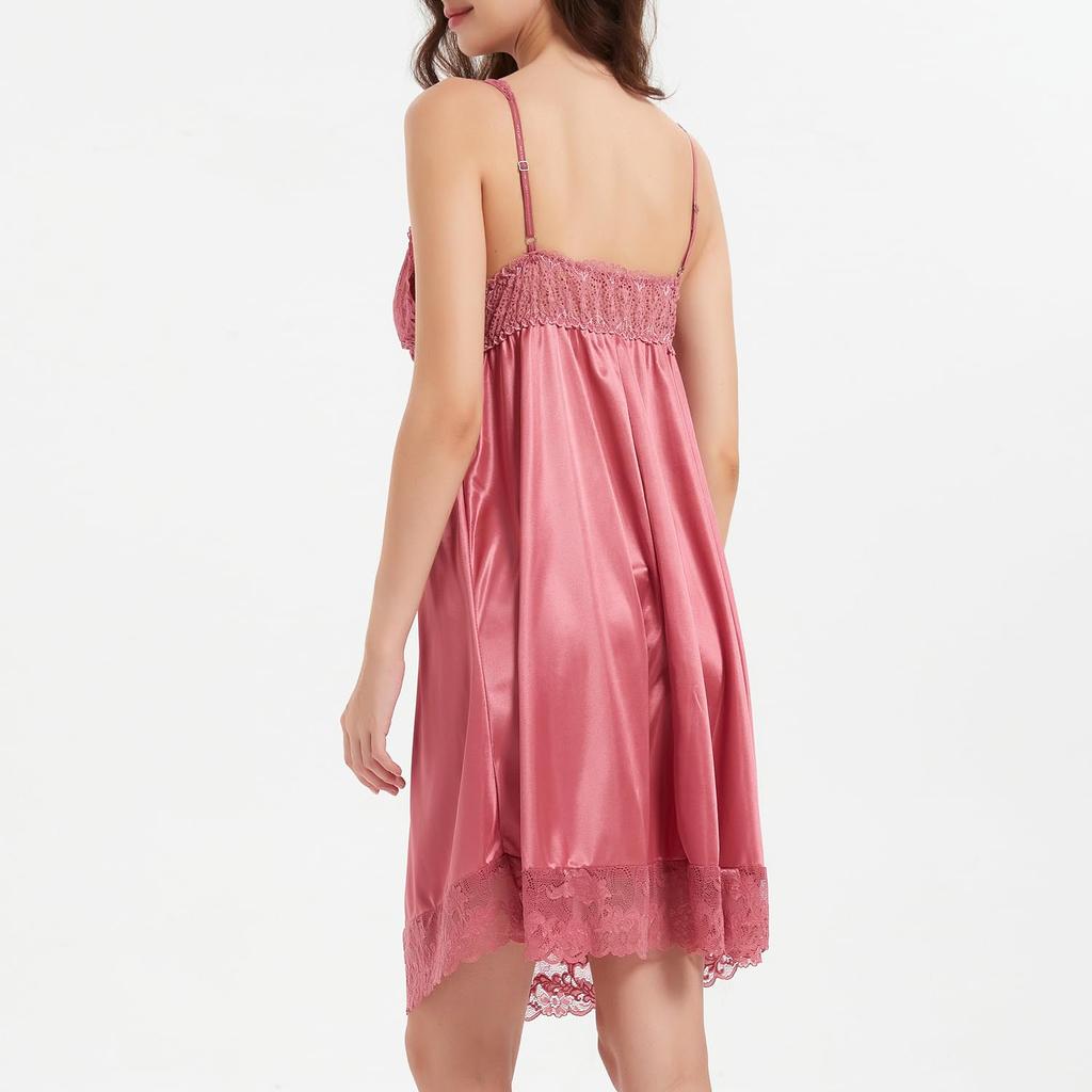 Сексуальный бэбидолл, элегантный и милый, кружевной на груди и мягкий, элегантный и подол [Synlala] Нижнее белье, ночная рубашка, аксессуары, ткань, свободный крой, длина до колена
