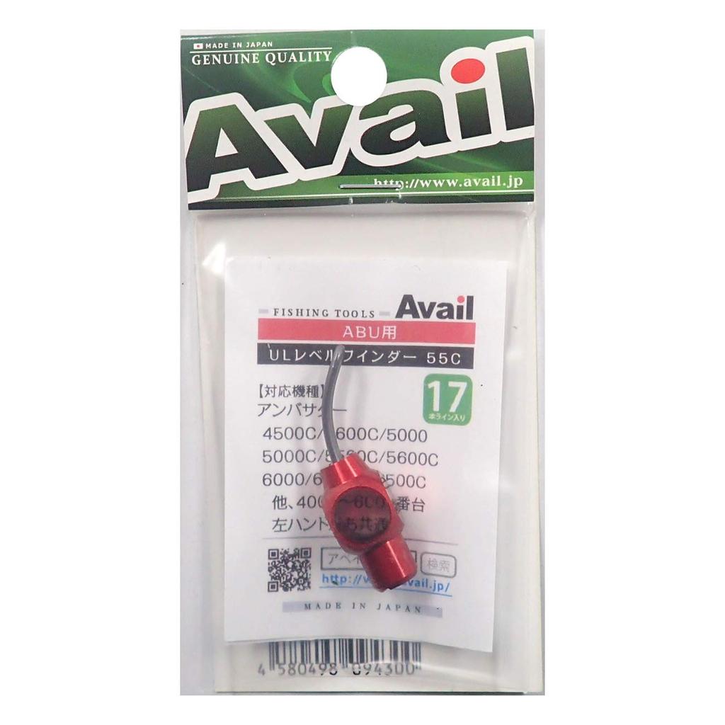 Avail Reel Ultra Light Level Winder Set 55C 17 Lines Красный lvw_set_1755c_red
