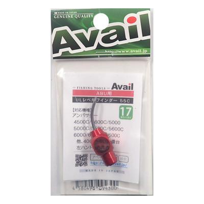 Avail Reel Ultra Light Level Winder Set 55C 17 Lines Красный lvw_set_1755c_red