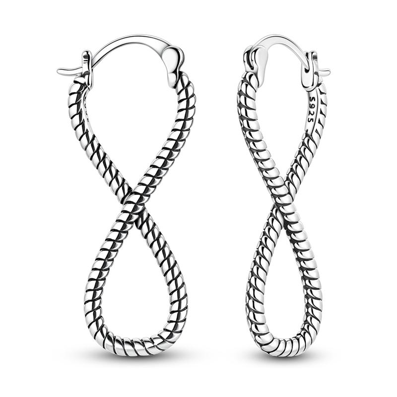 Hoops Earring 925 Silver Dolphin Heart Star Moon Sun Celtic Knot Earring for Women Girls Party Birthday Fashion Jewelry