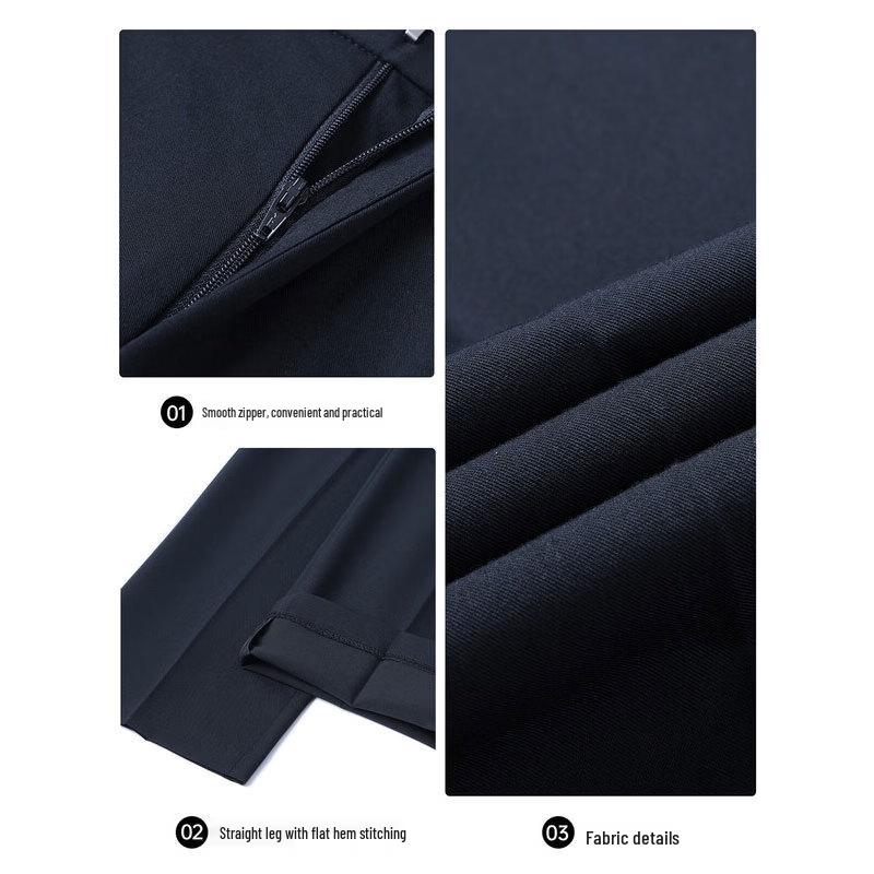 ROMON Men's Sun Protection Business Casual Trousers