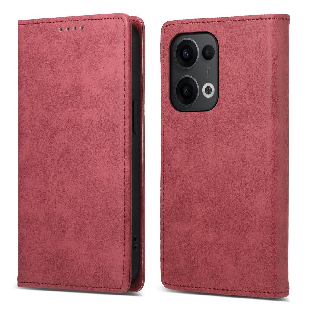 DF-05 For Oppo Reno13 5G (Global) Wallet Case RFID Blocking PU Leather Phone Cover