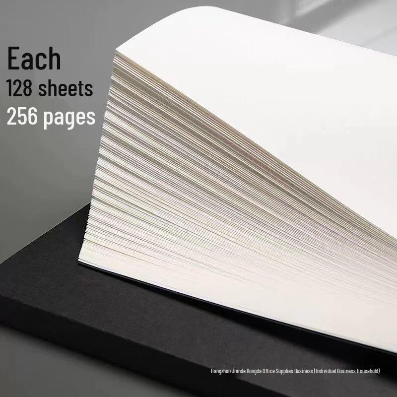 Ретро-блокнот формата А5 из коровьей кожи для школьников - Утолщенный, в линейку для средней и старшей школы