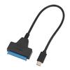 SATA to USB 3.1 Type C Adapter Cable Support UASP 6Gbps Hard Drive Converter Cord for 2.5 Inch HDD SSD