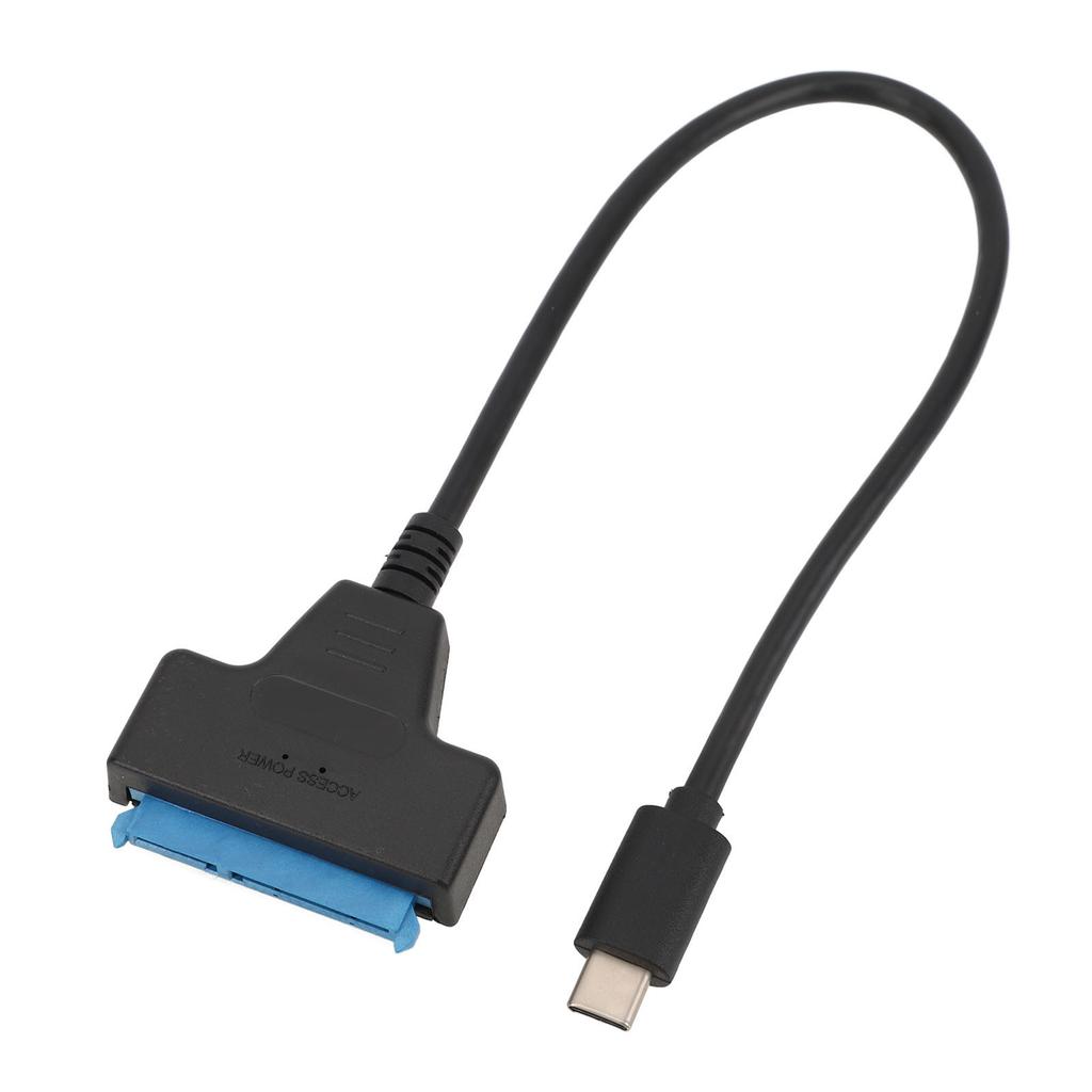 SATA to USB 3.1 Type C Adapter Cable Support UASP 6Gbps Hard Drive Converter Cord for 2.5 Inch HDD SSD