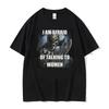Gothic Retro T-shirt Autism Funny Skull Fan Autism Pattern T-shirt Punk Y2K Short Sleeve Suitable for Both Men Women Oversize