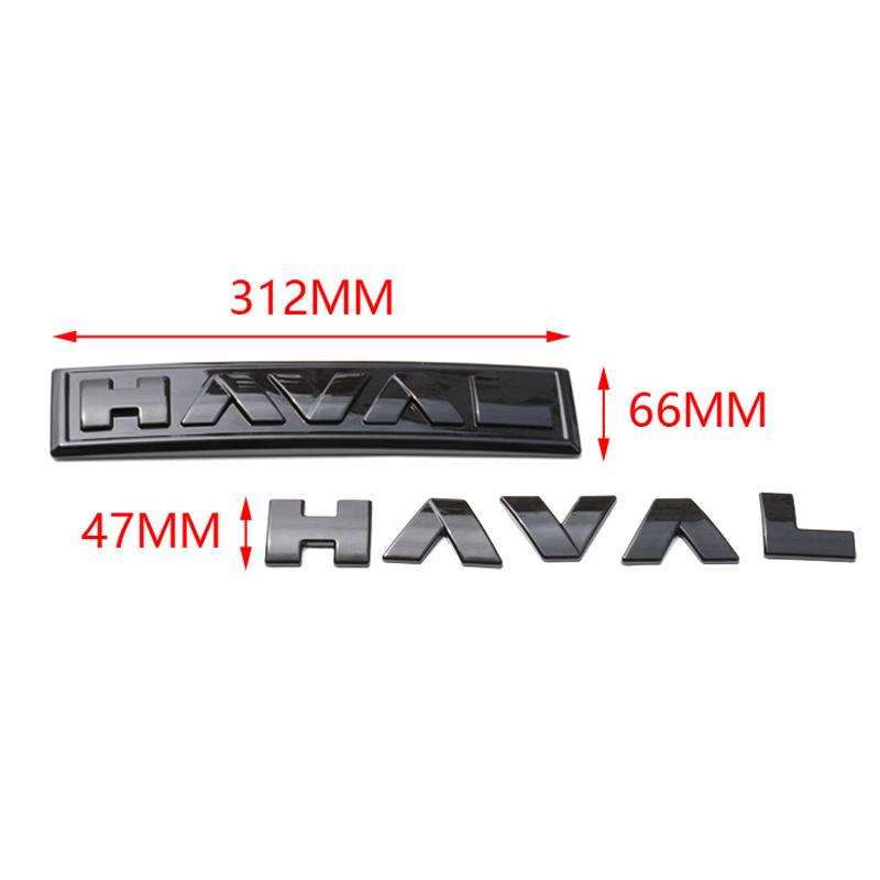 Наклейка-значок с новым логотипом Haval для GWM Haval Dargo 2020-2023 H6 PHEV Передняя и задняя решетки, капот