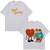 2026 Rapper Bad Bunny Debi Tirar Mas Fotos Dtmf World Tour T Shirts Unisex Unisex Hip Hop Tees Summer Harajuku TShirts Unisex