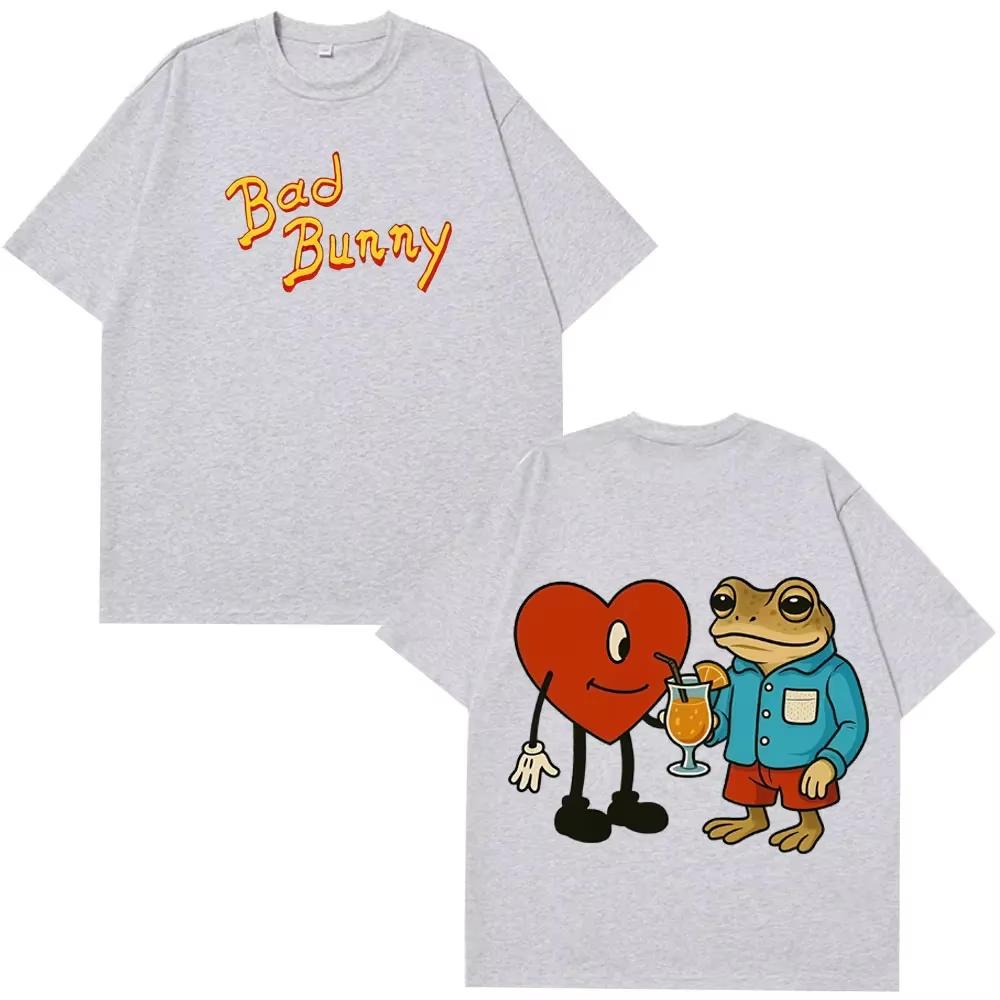 2026 Rapper Bad Bunny Debi Tirar Mas Fotos Dtmf World Tour T Shirts Unisex Unisex Hip Hop Tees Summer Harajuku TShirts Unisex