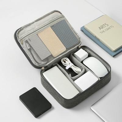 Портативный USB-портативный кабель для передачи данных, сумка для хранения, дорожный органайзер для кабеля, водонепроницаемая сумка для хранения кабеля, цифровой электронный органайзер